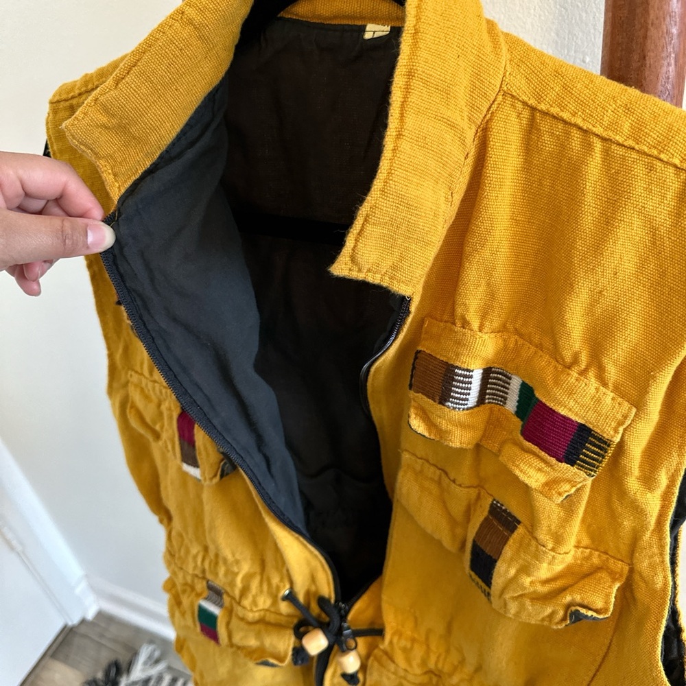 Vintage cotton vest - Picture 4 of 6